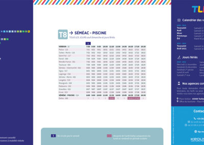 Mairie de Séméac - transports - ligne de bus Séméac T8