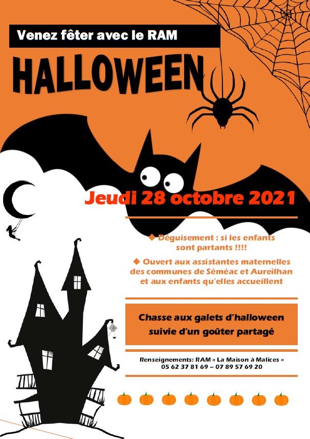 Ville de Séméac, Halloween RAM, 2021 Ville de Séméac, Halloween RAM, 2021