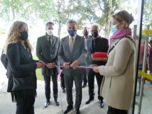 Ville de Séméac, inauguration restaurant scolaire 03/11/2021