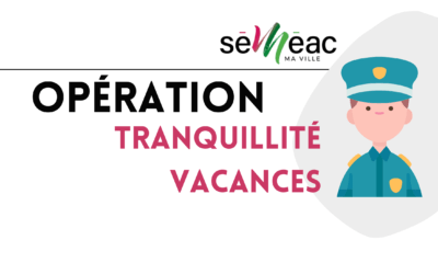 Opération tranquillité vacances