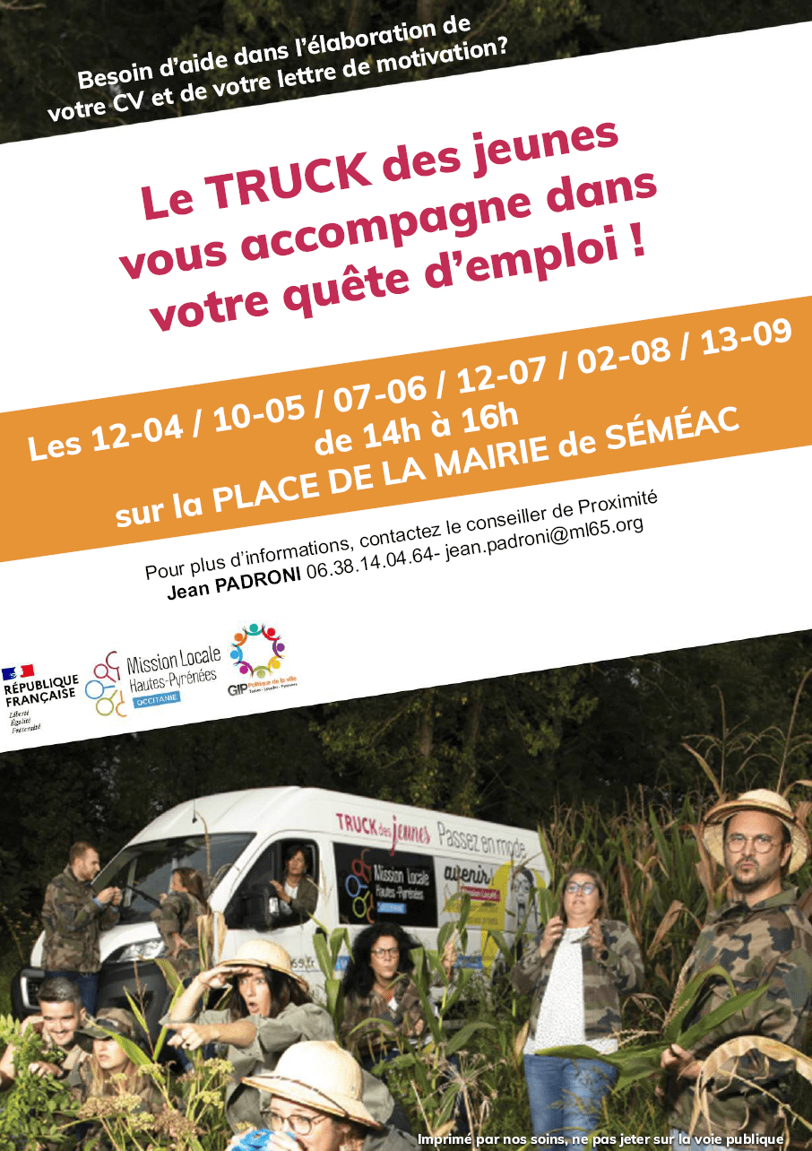 TRUCK DES JEUNES ML