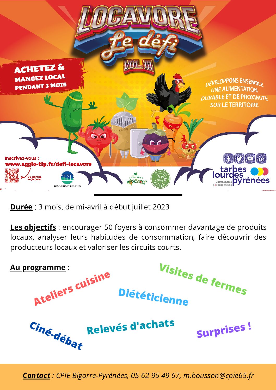 Affiche locavore + infos
