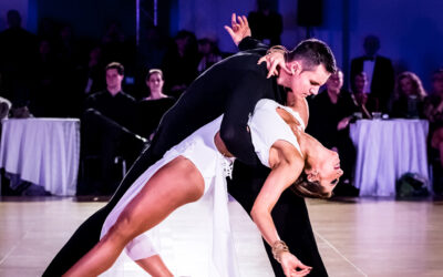 Concours international de danse sportive.