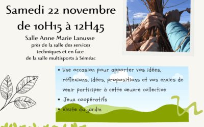 Bienvenue « au café du jardin »