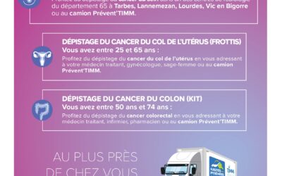 Le camion Prévent’TIMM à Séméac le 17/03