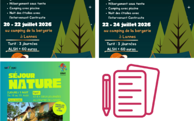 Pour l’été 2026, 3 séjours au Centre de Loisirs de Séméac